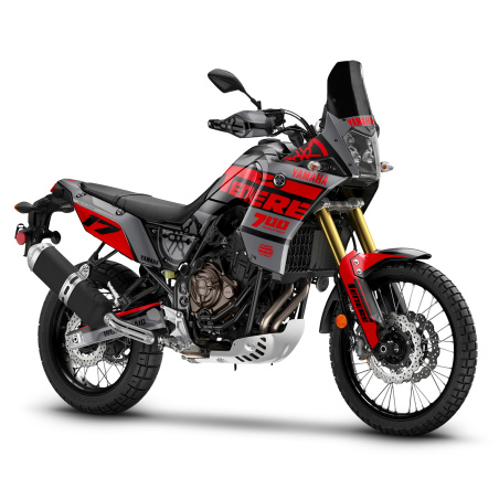 Yamaha Tenere 700 Adventure motorcycle graphics | Custom sticker kit