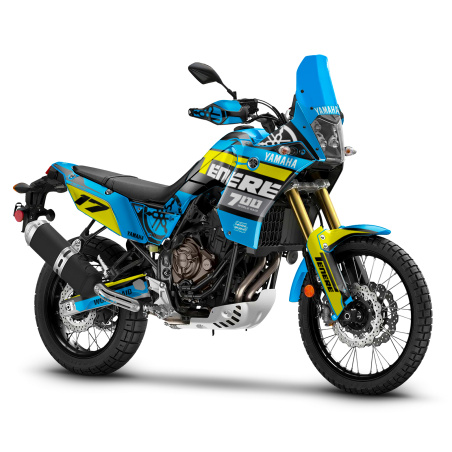 Yamaha Tenere 700 Adventure motorcycle graphics | Custom sticker kit