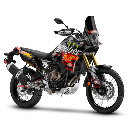 Yamaha Tenere 700 Adventure motorcycle graphics | Custom sticker kit