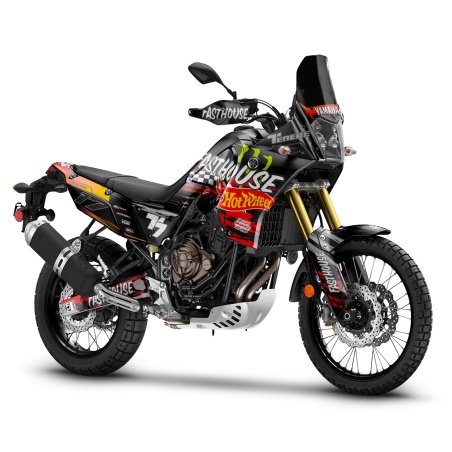 Yamaha Tenere 700 Adventure motorcycle graphics | Custom sticker kit