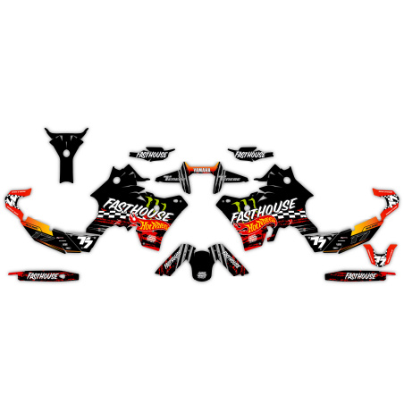 Yamaha Tenere 700 Adventure motorcycle graphics | Custom sticker kit