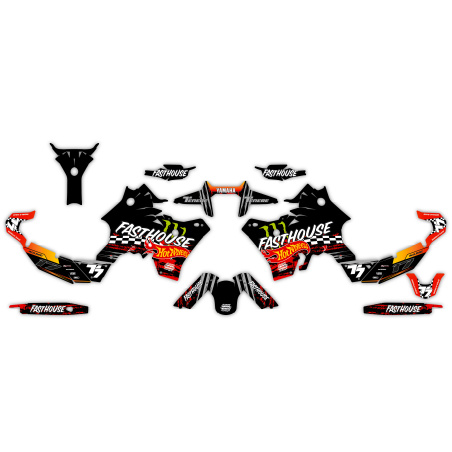 Yamaha Tenere 700 Adventure motorcycle graphics | Custom sticker kit