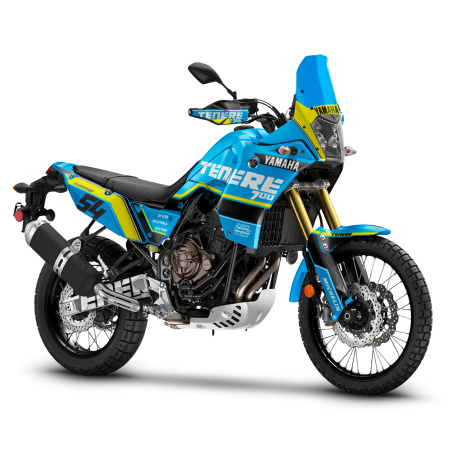 Yamaha Tenere 700 Adventure motorcycle graphics | Custom sticker kit