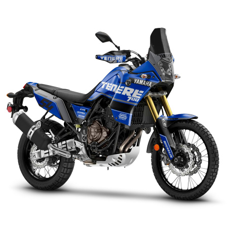 Yamaha Tenere 700 Adventure motorcycle graphics | Custom sticker kit