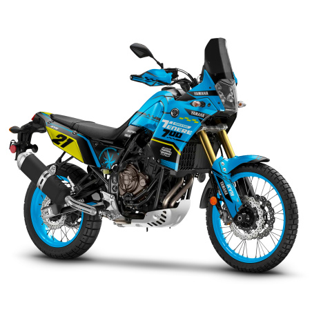 Yamaha Tenere 700 Adventure motorcycle graphics | Custom sticker kit