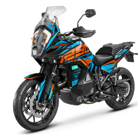 Kit déco moto KTM 1290 Adventure | Kit d’autocollants personnalisés
