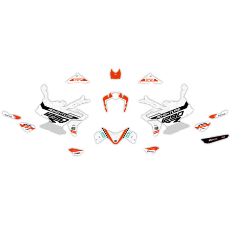 Kit déco moto KTM 1290 Adventure | Kit d’autocollants personnalisés