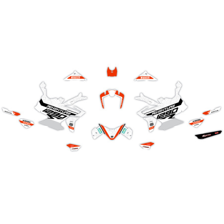 Kit déco moto KTM 1290 Adventure | Kit d’autocollants personnalisés