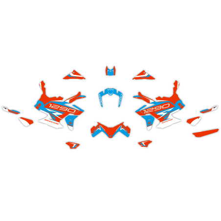 Kit déco moto KTM 1290 Adventure | Kit d’autocollants personnalisés