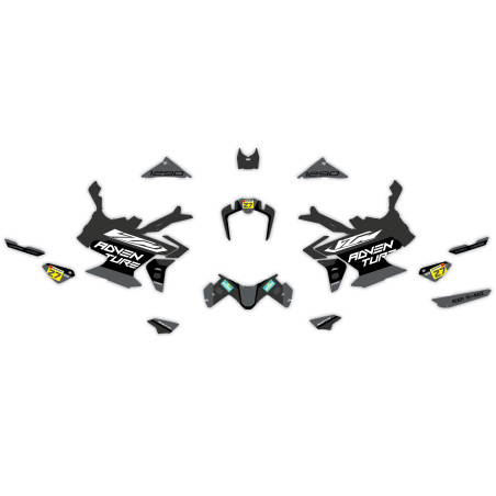 Kit déco moto KTM 1290 Adventure | Kit d’autocollants personnalisés