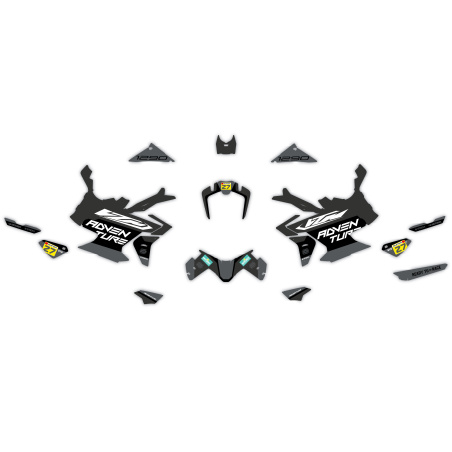 Kit déco moto KTM 1290 Adventure | Kit d’autocollants personnalisés