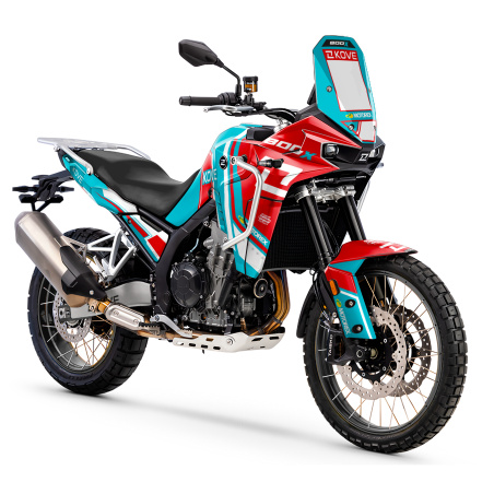 Kove 800 X motorcycle graphics | Custom sticker kit