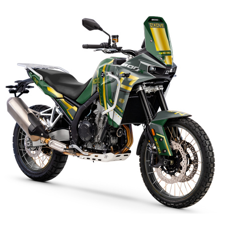 Kove 800 X motorcycle graphics | Custom sticker kit