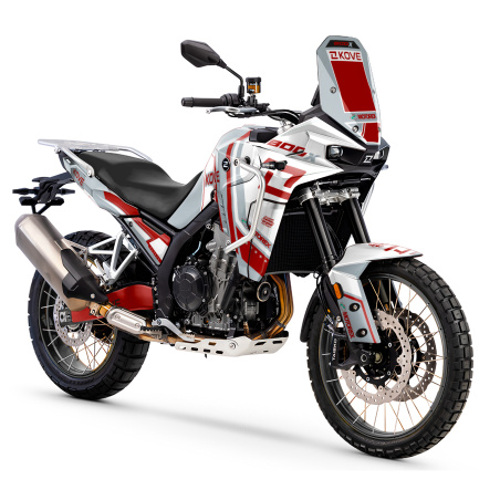 Kove 800 X motorcycle graphics | Custom sticker kit