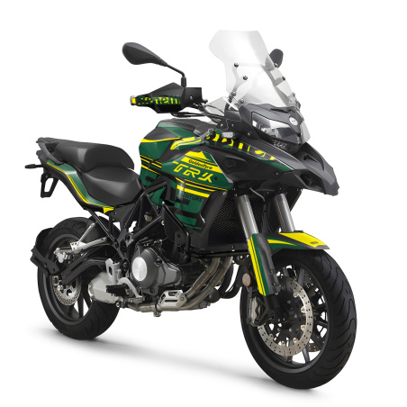 BENELLI TRK 502 X motorcycle graphics | Custom sticker kit