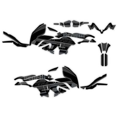 Kit déco moto BENELLI TRK 502 X| Kit d’autocollants personnalisés