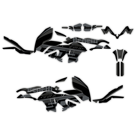 Kit déco moto BENELLI TRK 502 X| Kit d’autocollants personnalisés
