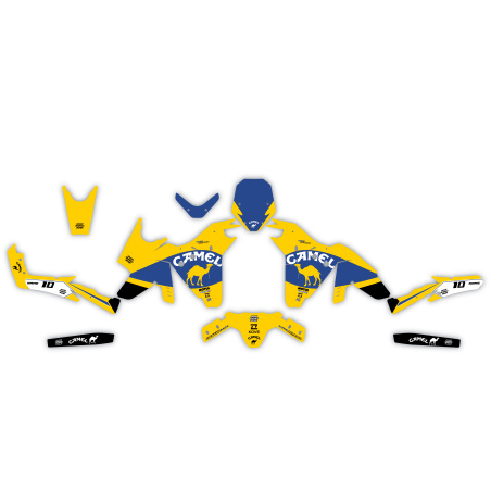 Kove 800 X motorcycle graphics | Custom sticker kit