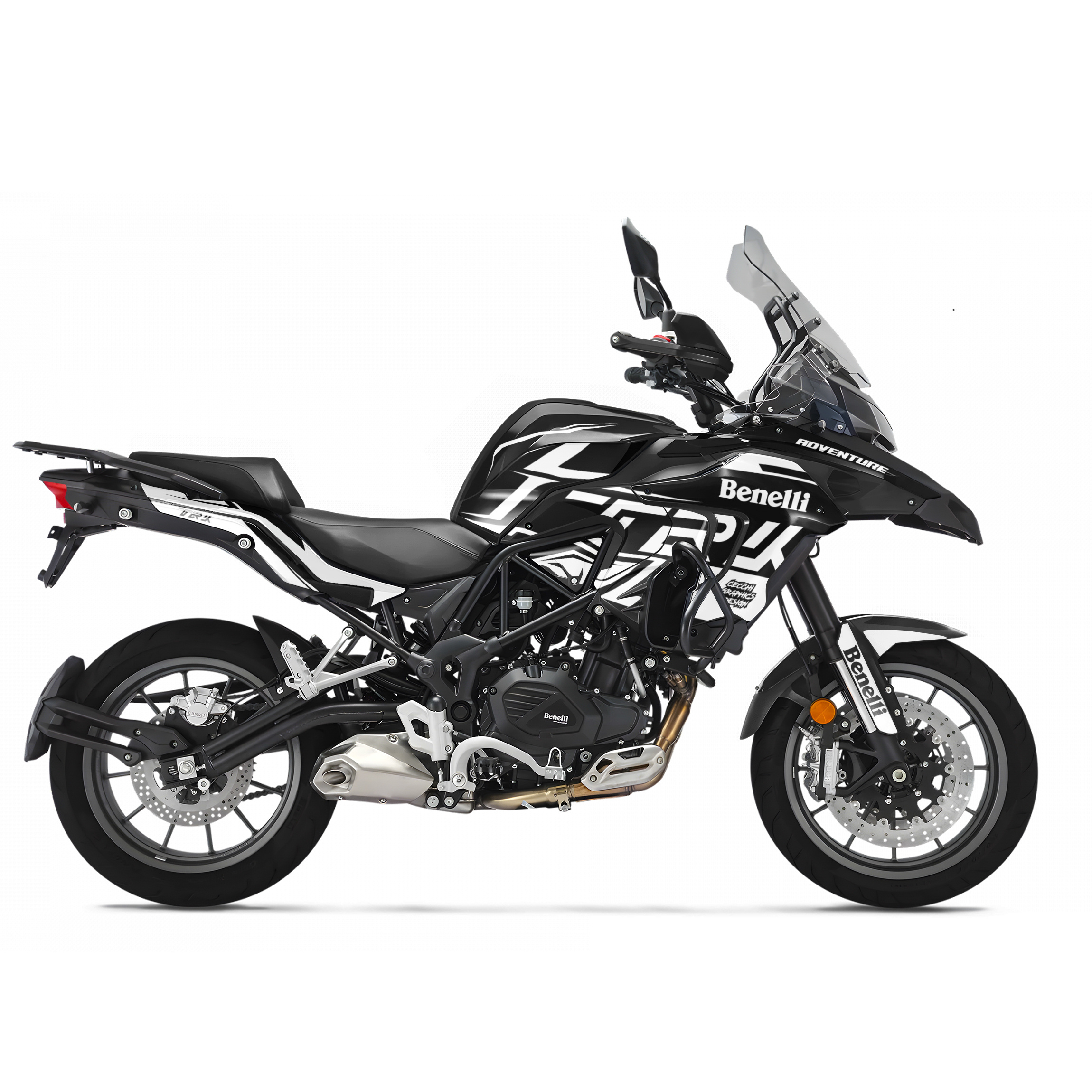 Grafiche moto BENELLI TRK 502 X Kit adesivi Personalizzati