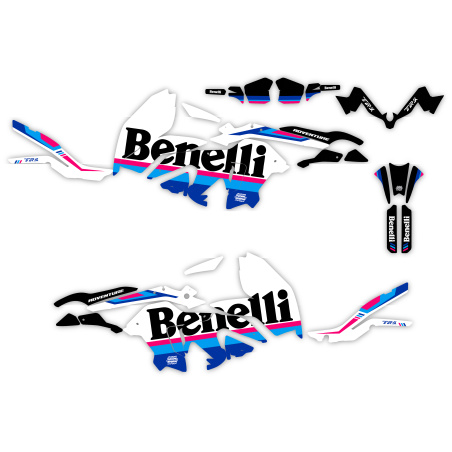Kit déco moto BENELLI TRK 502 X| Kit d’autocollants personnalisés