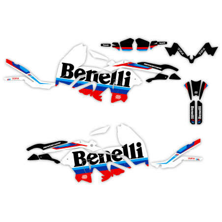 Kit déco moto BENELLI TRK 502 X| Kit d’autocollants personnalisés