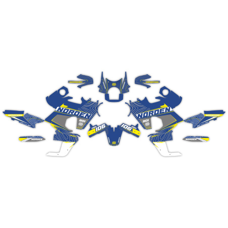 Kit déco moto HUSQVARNA NORDEN 901| Kit d’autocollants personnalisés