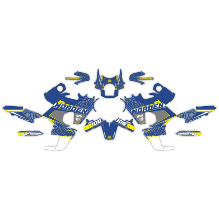 Kit déco moto HUSQVARNA NORDEN 901| Kit d’autocollants personnalisés