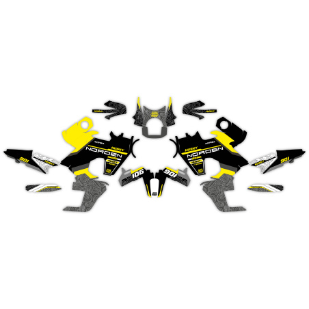 Kit déco moto HUSQVARNA NORDEN 901| Kit d’autocollants personnalisés