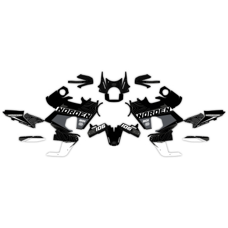 Kit déco moto HUSQVARNA NORDEN 901| Kit d’autocollants personnalisés