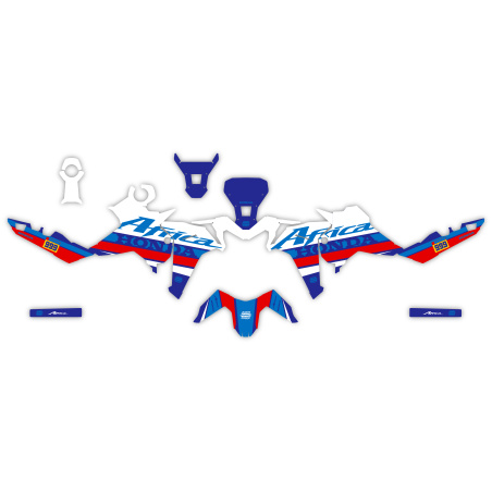 Kit déco moto Honda Africa Twin adventure| Kit d’autocollants personnalisés