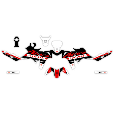Kit déco moto Honda Africa Twin adventure| Kit d’autocollants personnalisés