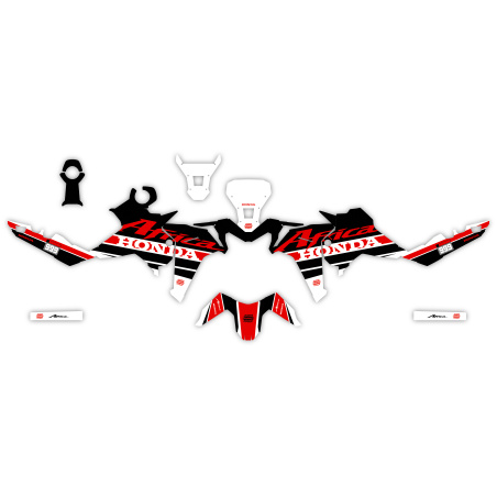 Kit déco moto Honda Africa Twin adventure| Kit d’autocollants personnalisés
