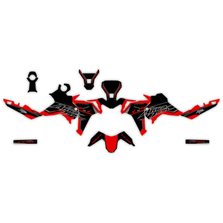 Kit déco moto Honda Africa Twin adventure| Kit d’autocollants personnalisés