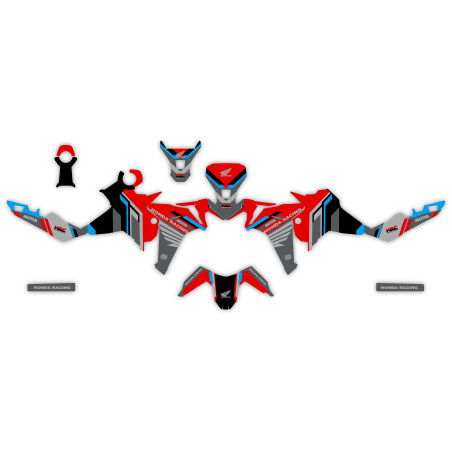 Kit déco moto Honda Africa Twin adventure| Kit d’autocollants personnalisés