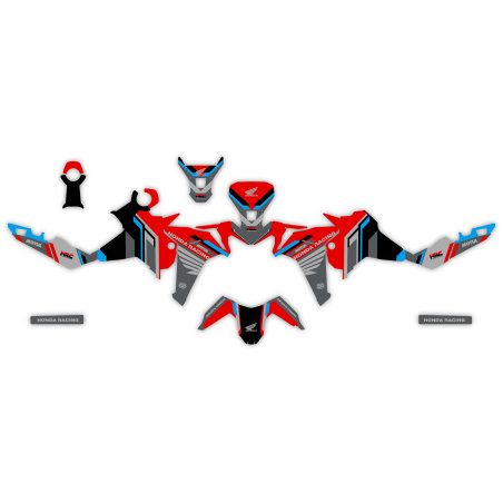 Kit déco moto Honda Africa Twin adventure| Kit d’autocollants personnalisés