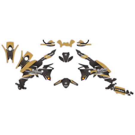 Kit déco moto Bmw GS 1200 1250 1300 800 adventure| Kit d’autocollants personnalisés