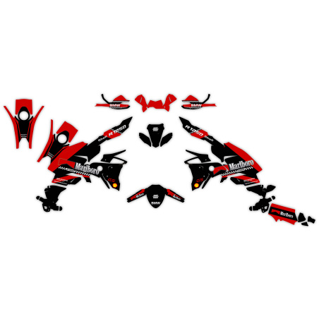 Kit déco moto Bmw GS 1200 1250 1300 800 adventure| Kit d’autocollants personnalisés