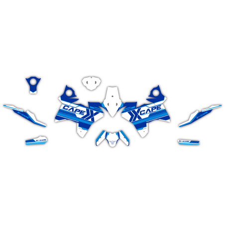 Kit déco moto MORINI X-CAPE 650 adventure| Kit d’autocollants personnalisés