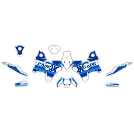 Kit déco moto MORINI X-CAPE 650 adventure| Kit d’autocollants personnalisés