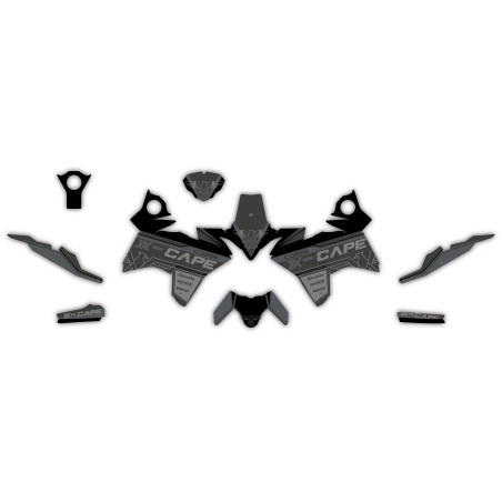 Kit déco moto MORINI X-CAPE 650 adventure| Kit d’autocollants personnalisés