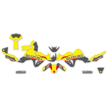Suzuki V-Strom DE SE 650 800 1050 motorcycle graphics | Custom sticker kit