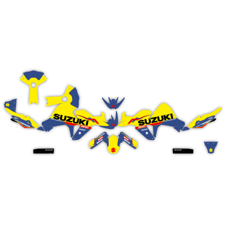 Suzuki V-Strom DE SE 650 800 1050 motorcycle graphics | Custom sticker kit