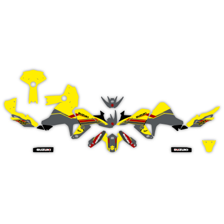 Suzuki V-Strom DE SE 650 800 1050 motorcycle graphics | Custom sticker kit