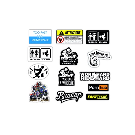 Kit B autocollants
