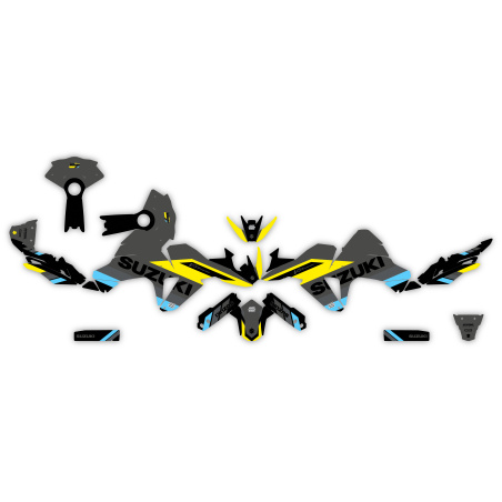 Suzuki V-Strom DE SE 650 800 1050 motorcycle graphics | Custom sticker kit