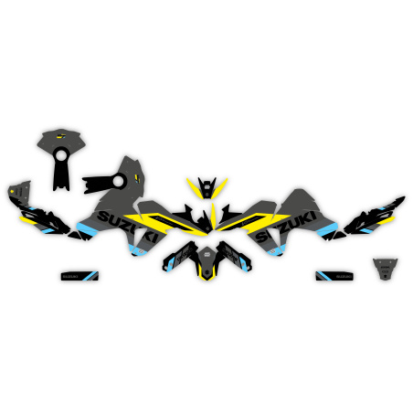 Suzuki V-Strom DE SE 650 800 1050 motorcycle graphics | Custom sticker kit