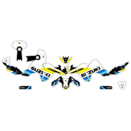 Suzuki V-Strom DE SE 650 800 1050 motorcycle graphics | Custom sticker kit