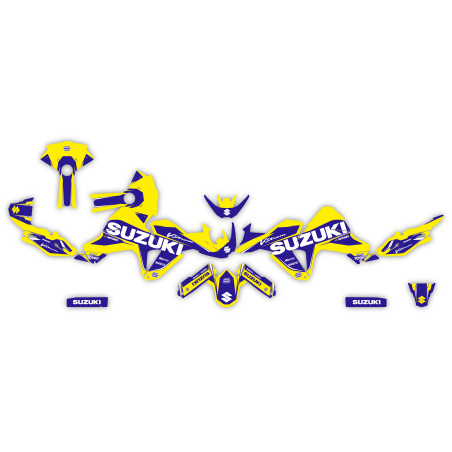 Suzuki V-Strom DE SE 650 800 1050 motorcycle graphics | Custom sticker kit