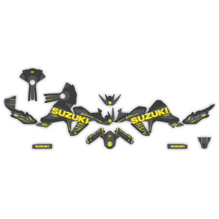 Suzuki V-Strom DE SE 650 800 1050 motorcycle graphics | Custom sticker kit