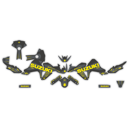 Suzuki V-Strom DE SE 650 800 1050 motorcycle graphics | Custom sticker kit